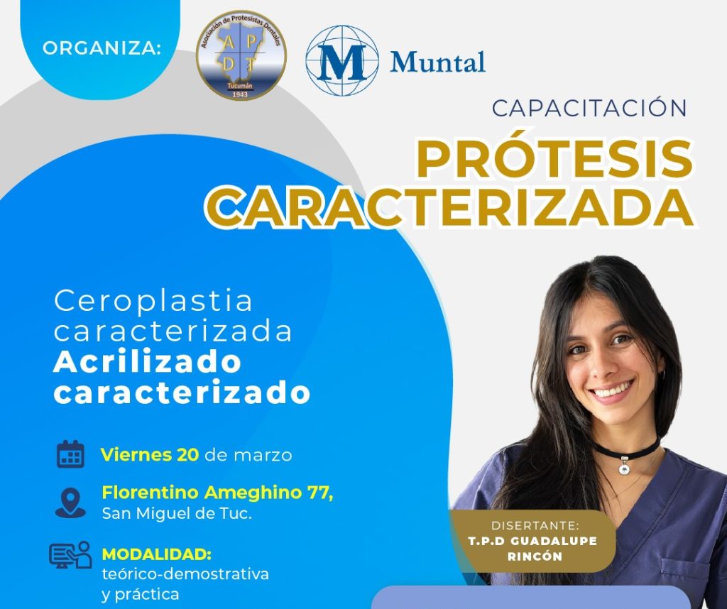 Capacitación en Prótesis Caracterizada: ceroplastia y acrilizado